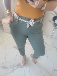 Pantalon CHRISY kaki