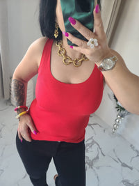 Débardeur Laura rouge