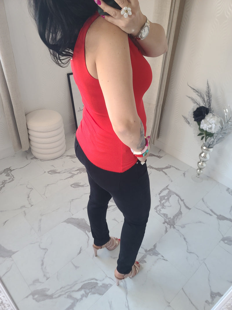 Débardeur Laura rouge