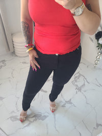 Jeans slim SANDRO noir