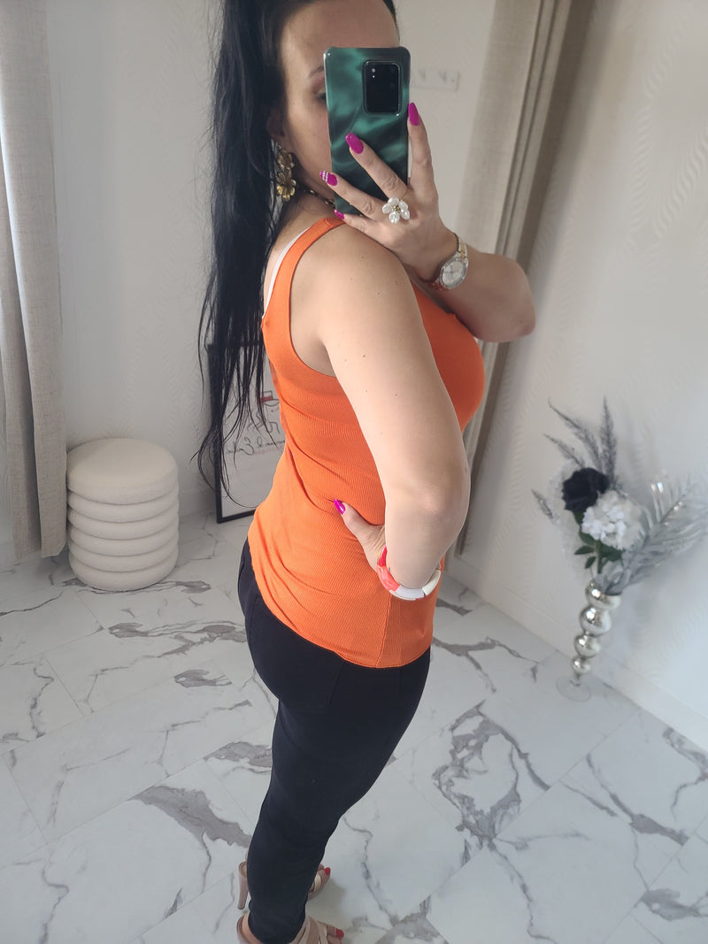 Débardeur Laura orange