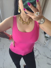 Débardeur Laura fuchsia