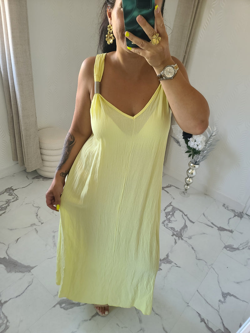 Robe INDILA jaune