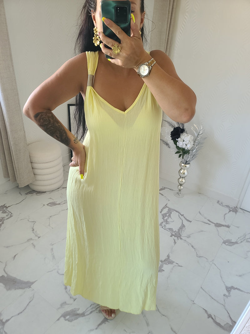 Robe INDILA jaune