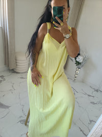Robe INDILA jaune