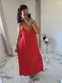 Robe INDILA rouge