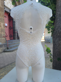 Body CONSTANT en dentelle blanc