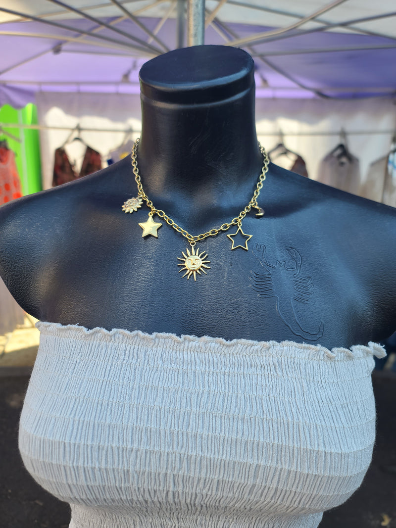 Collier SOLEIL doré