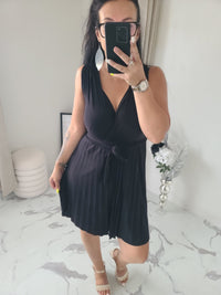 Robe courte AGNES noir