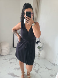 Robe courte AGNES noir