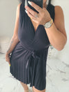 Robe courte AGNES noir