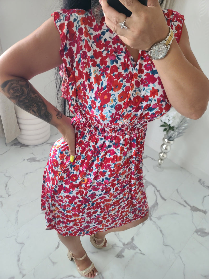 Robe courte taille magique IBISCUS