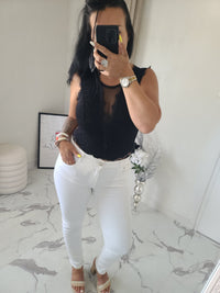 Body CONSTANT en dentelle noir