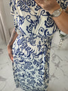 Robe taille magique CARYS bleu marine