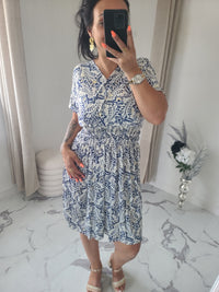 Robe taille magique OONA bleu marine