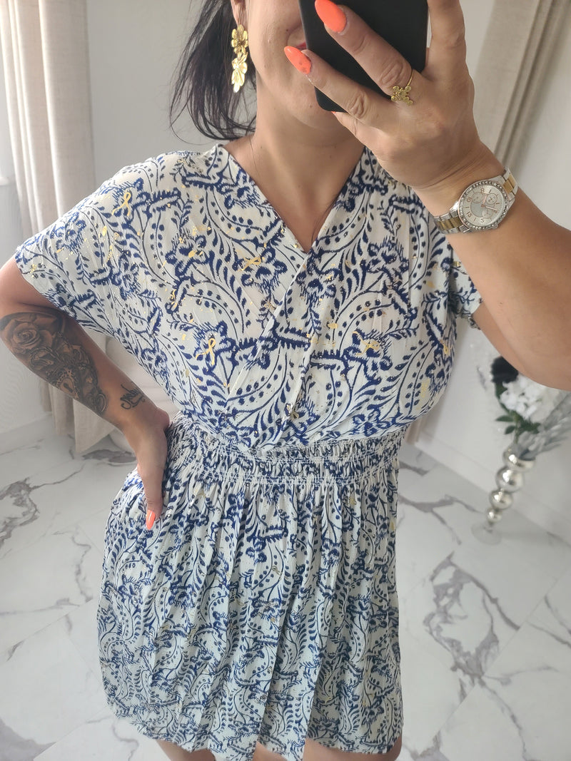 Robe taille magique OONA bleu marine