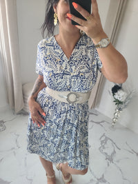 Robe taille magique OONA bleu marine