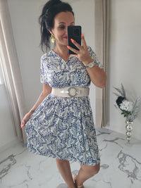 Robe taille magique OONA bleu marine