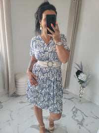 Robe taille magique OONA bleu marine