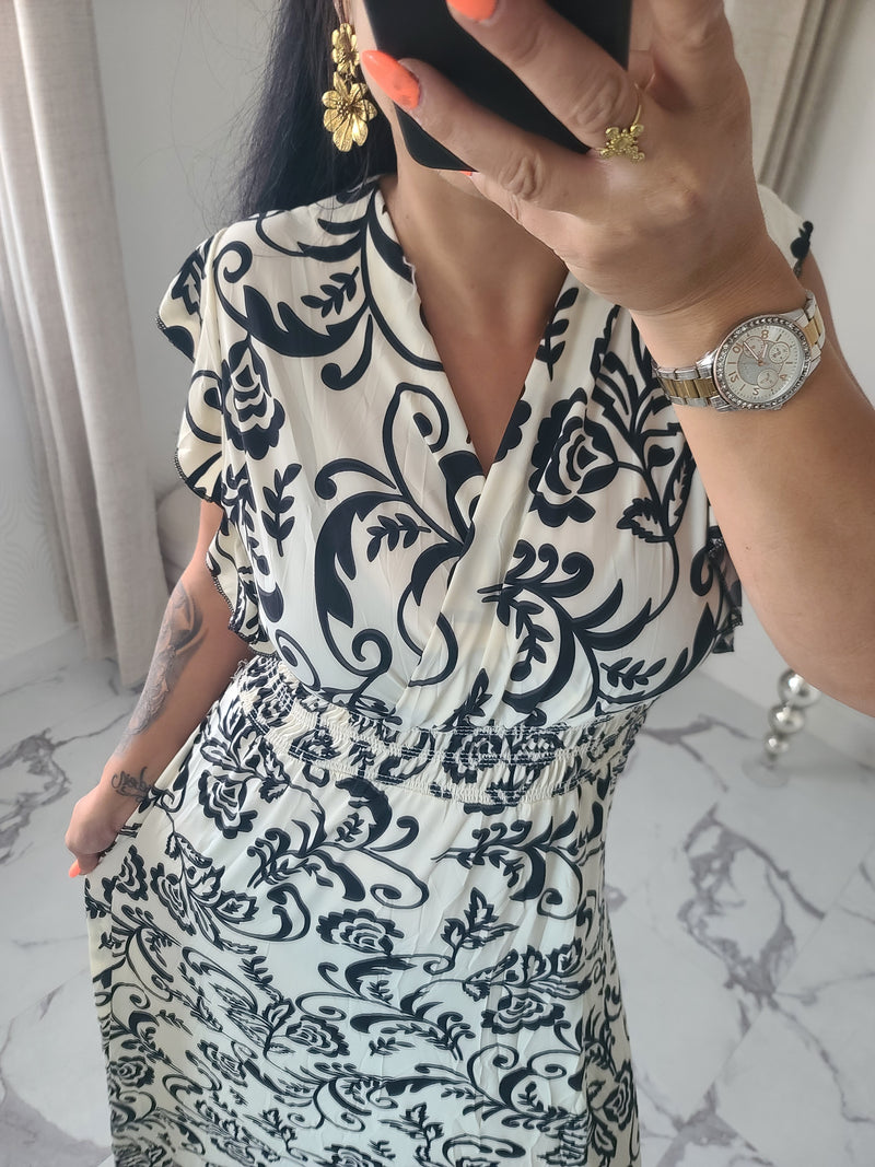 Robe taille magique CARYS noir