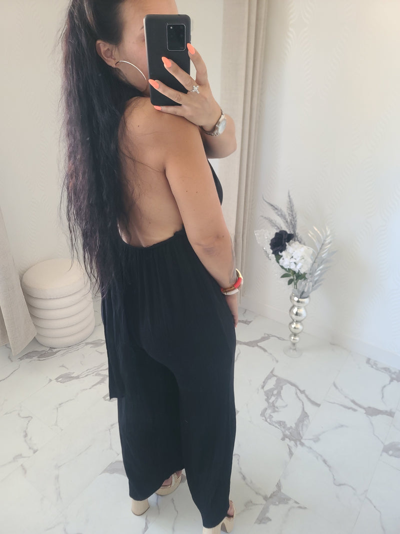 Combinaison dos nu LEYA noir