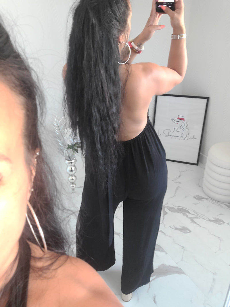 Combinaison dos nu LEYA noir