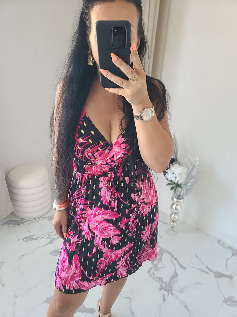 Robe courte LARISSA rose