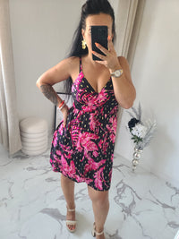 Robe courte LARISSA rose