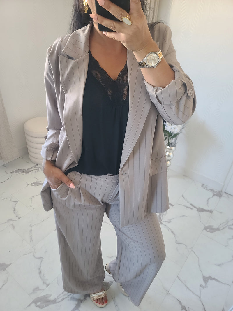 Ensemble tailleur ENZO veste et pantalon