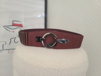 Ceinture JOYCE bordeaux