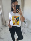 T-shirt  FRIDA KAHLO jaune