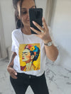 T-shirt  FRIDA KAHLO jaune
