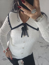 Pull col claudine LEONIE
