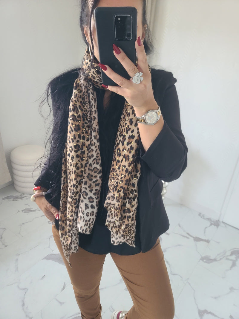 Foulard LEOPARD