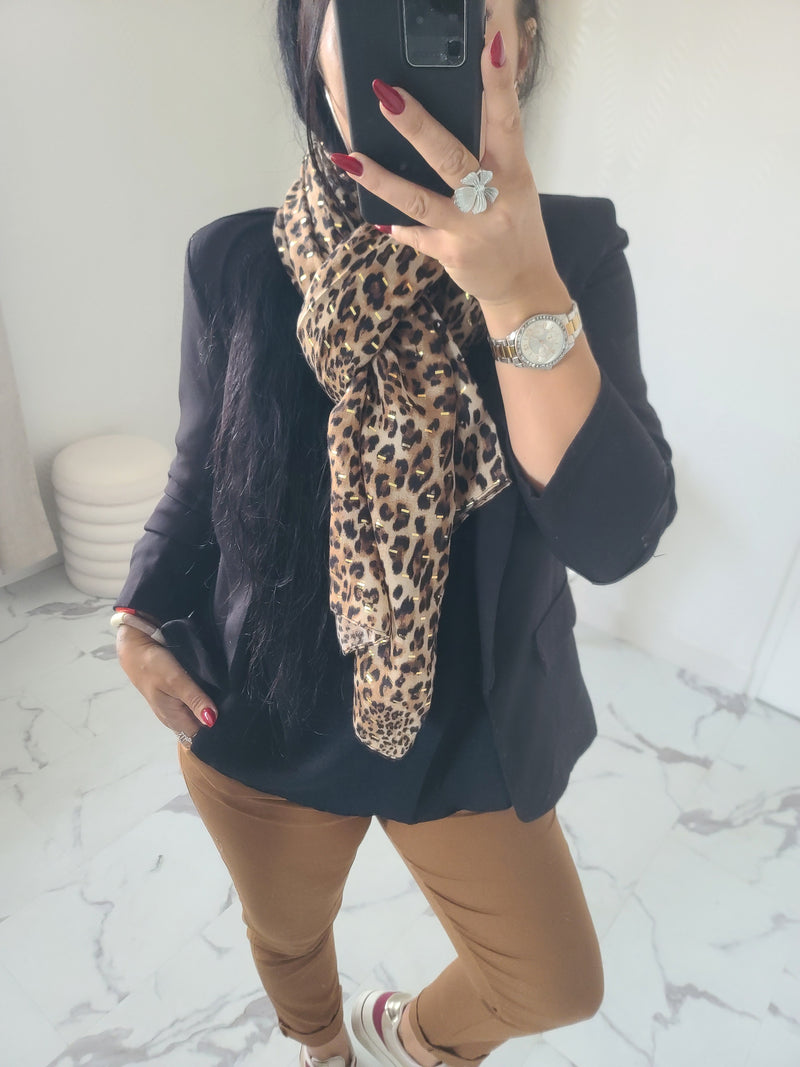 Foulard LEOPARD