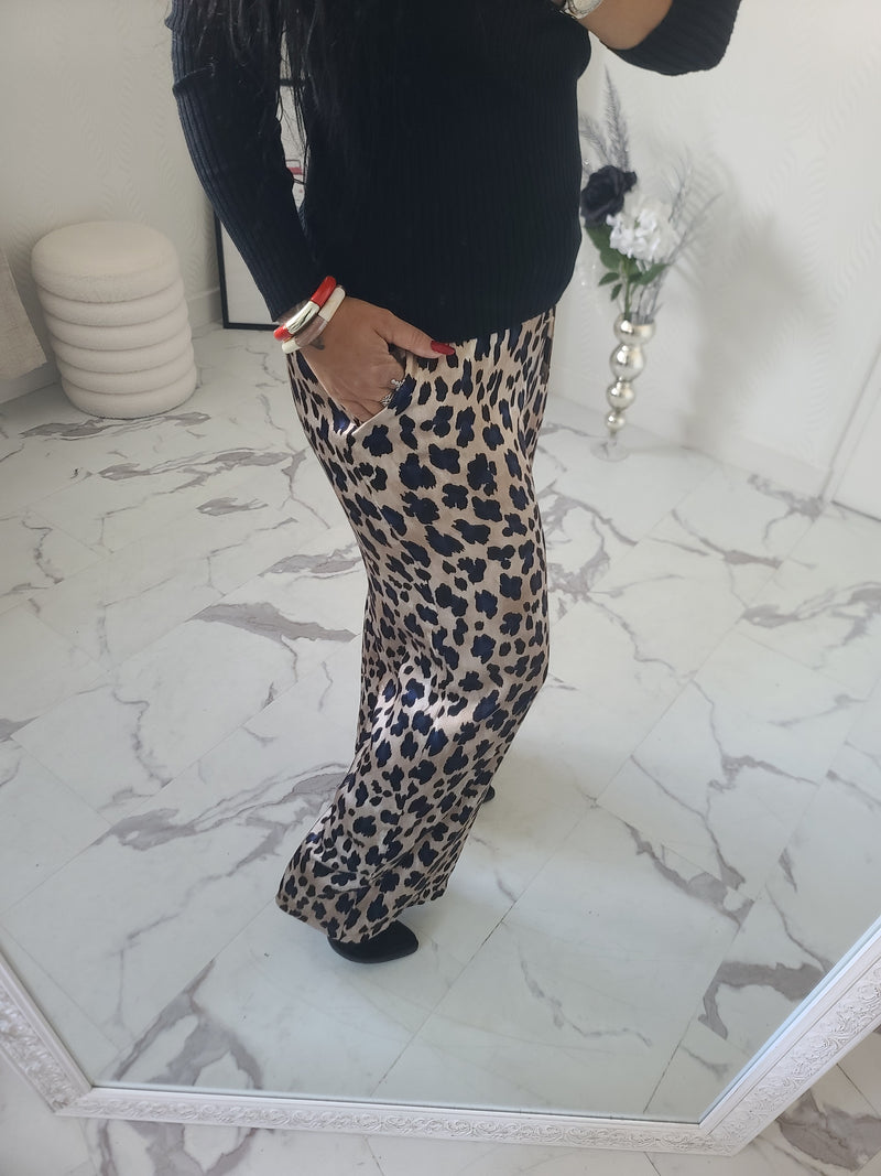 Pantalon LÉOPARD marine