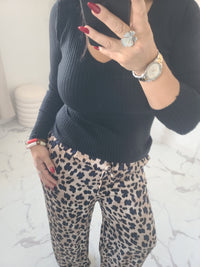 Pantalon LÉOPARD marine