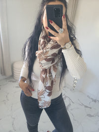 Foulard IRIS beige