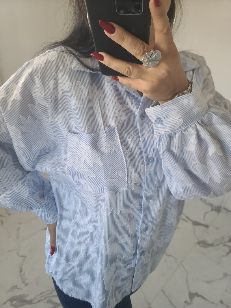 Chemise CLEMENCE bleu