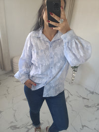 Chemise CLEMENCE bleu