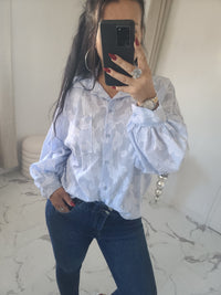 Chemise CLEMENCE bleu