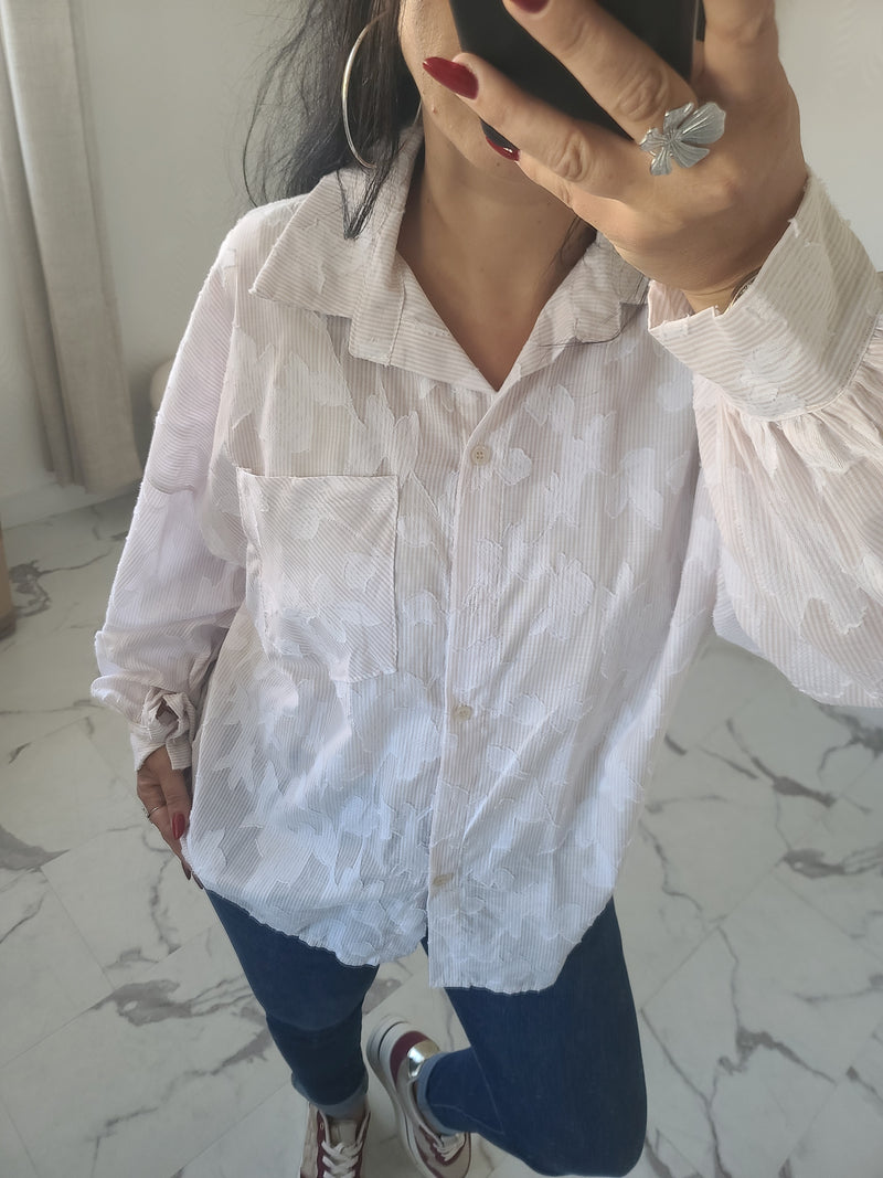 Chemise CLEMENCE beige