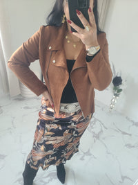 Jupe imprimée LINDA