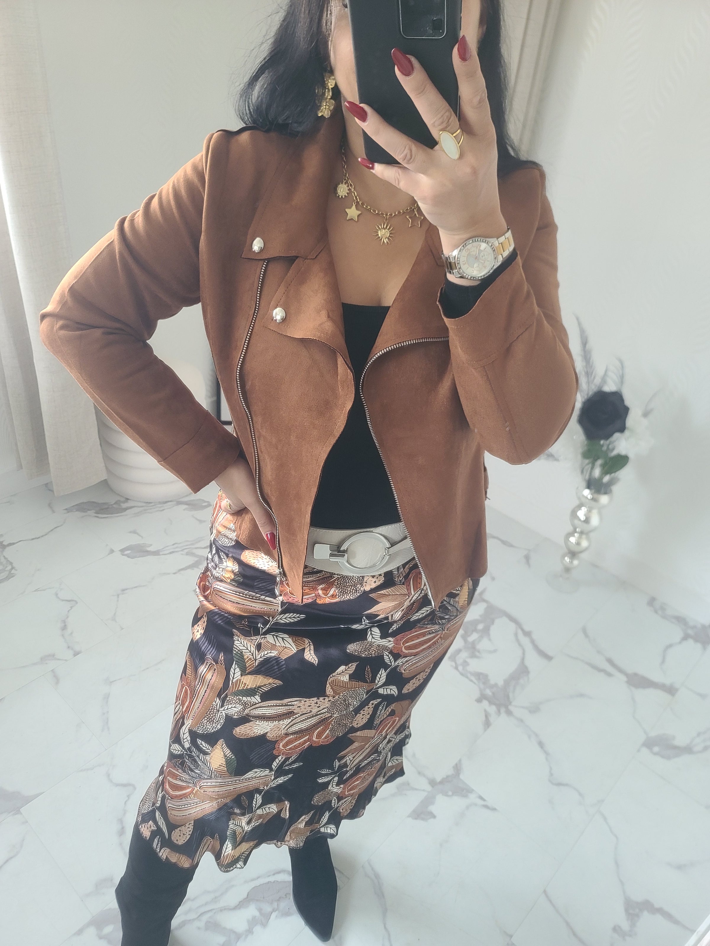 Jupe imprimée LINDA