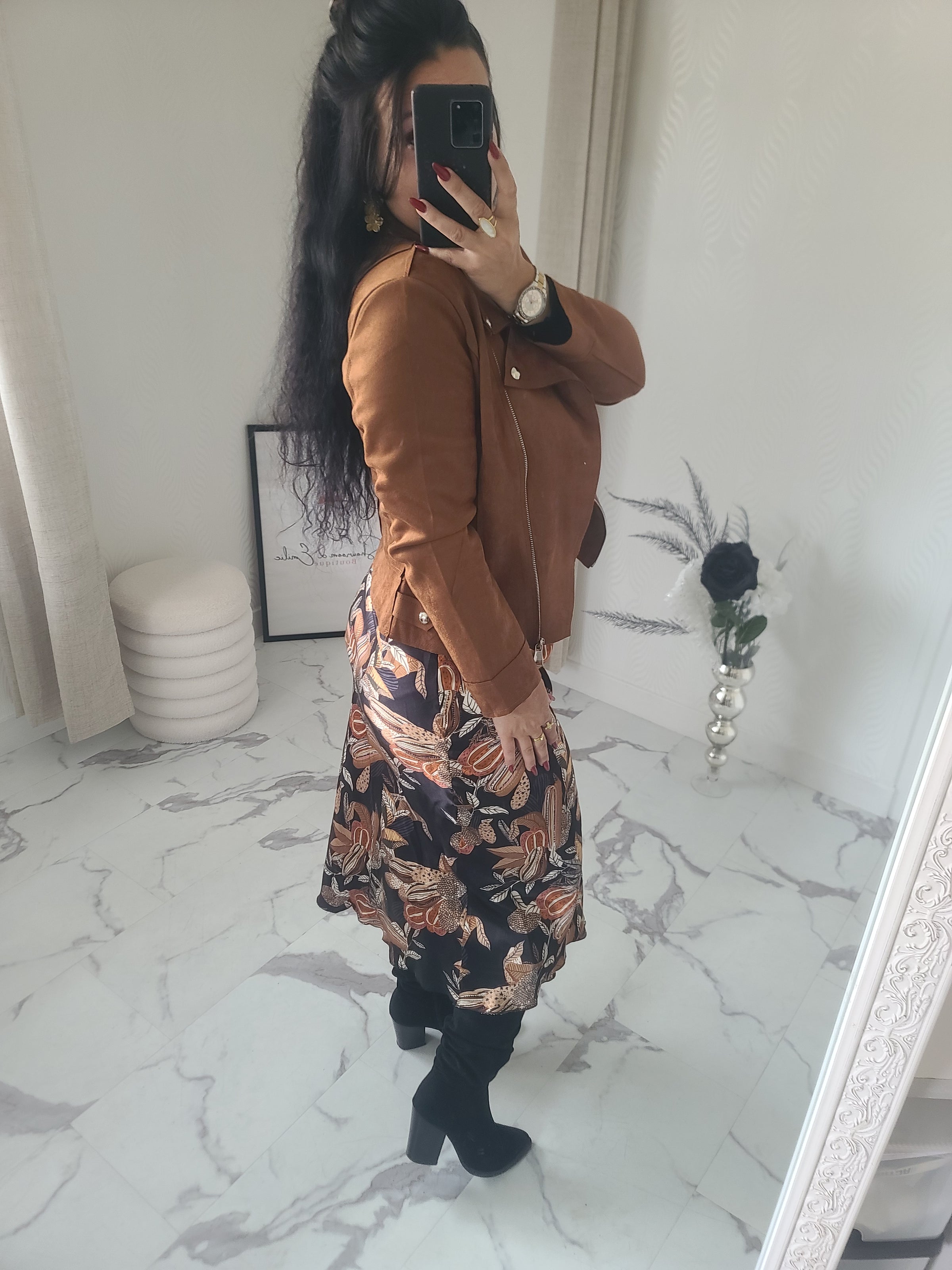 Jupe imprimée LINDA