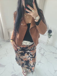 Jupe imprimée LINDA