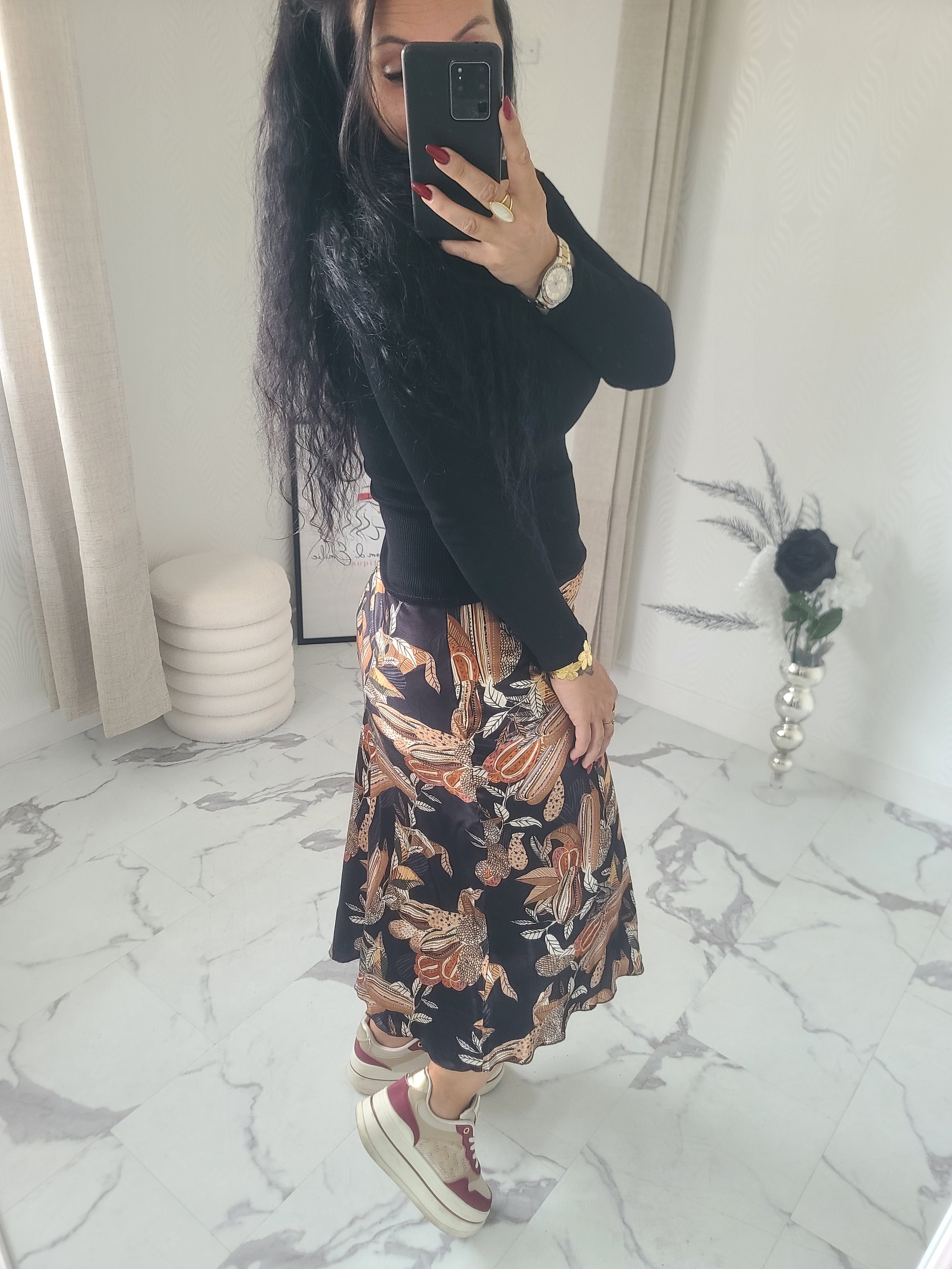 Jupe imprimée LINDA