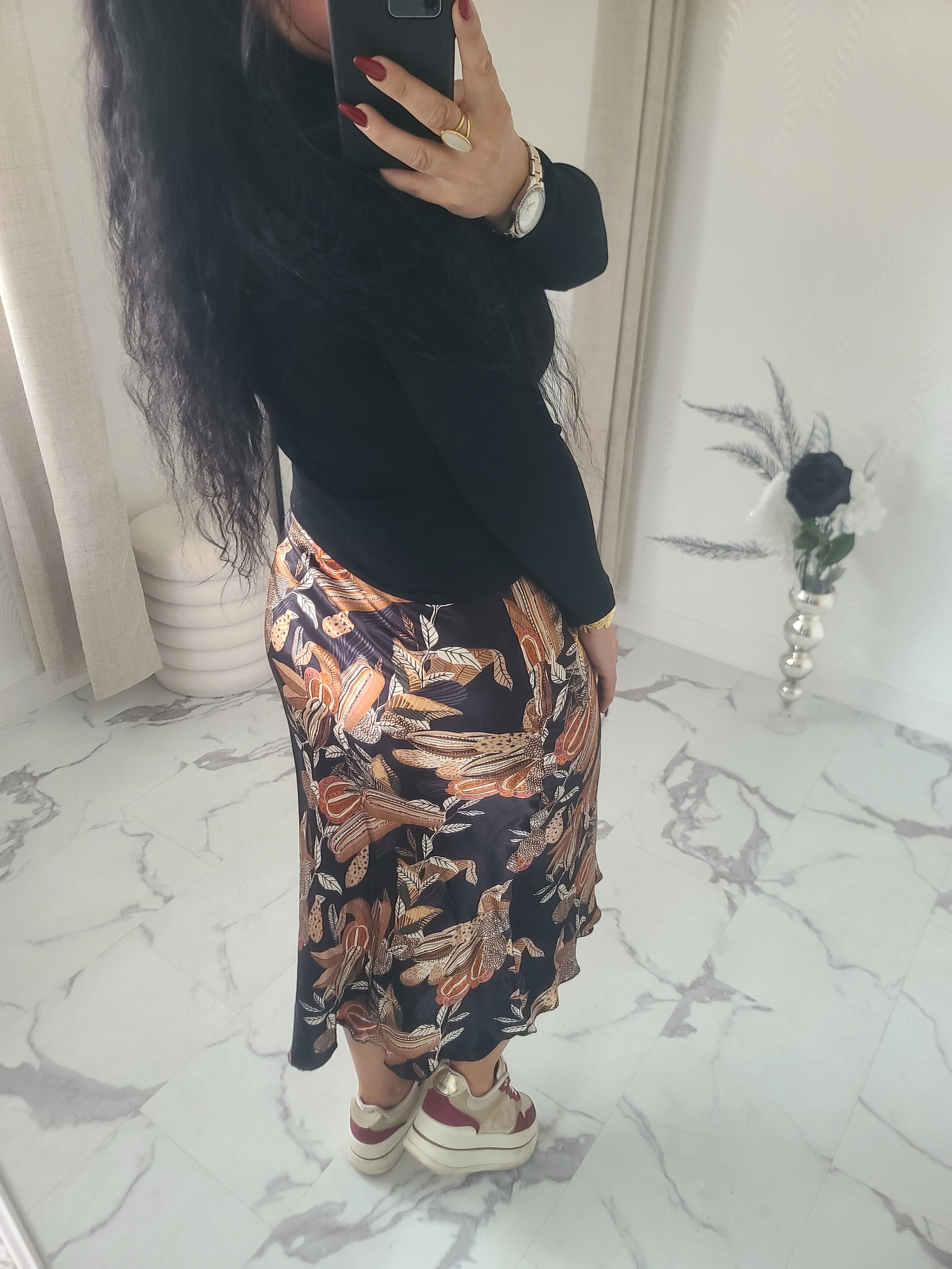 Jupe imprimée LINDA