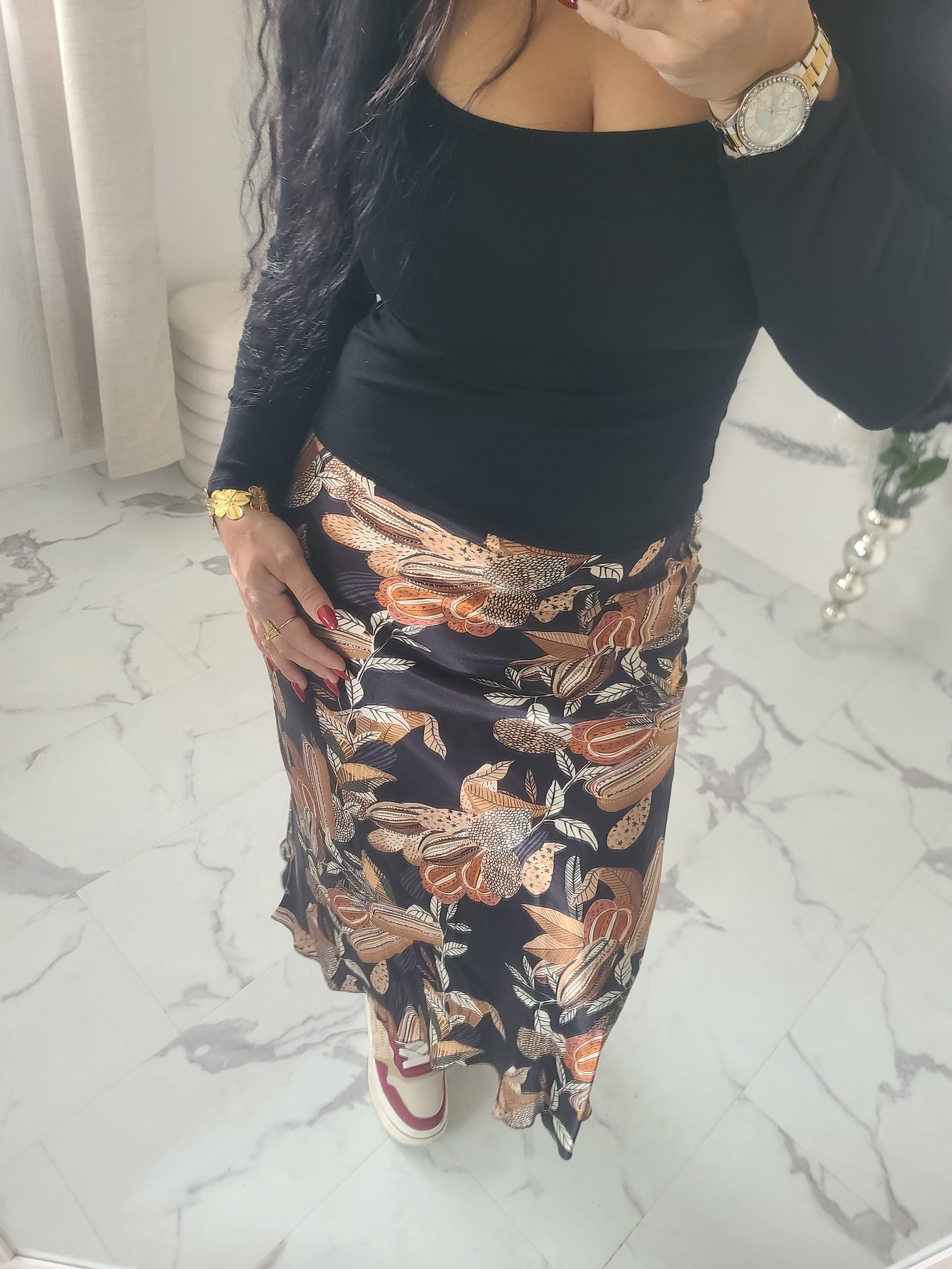 Jupe imprimée LINDA