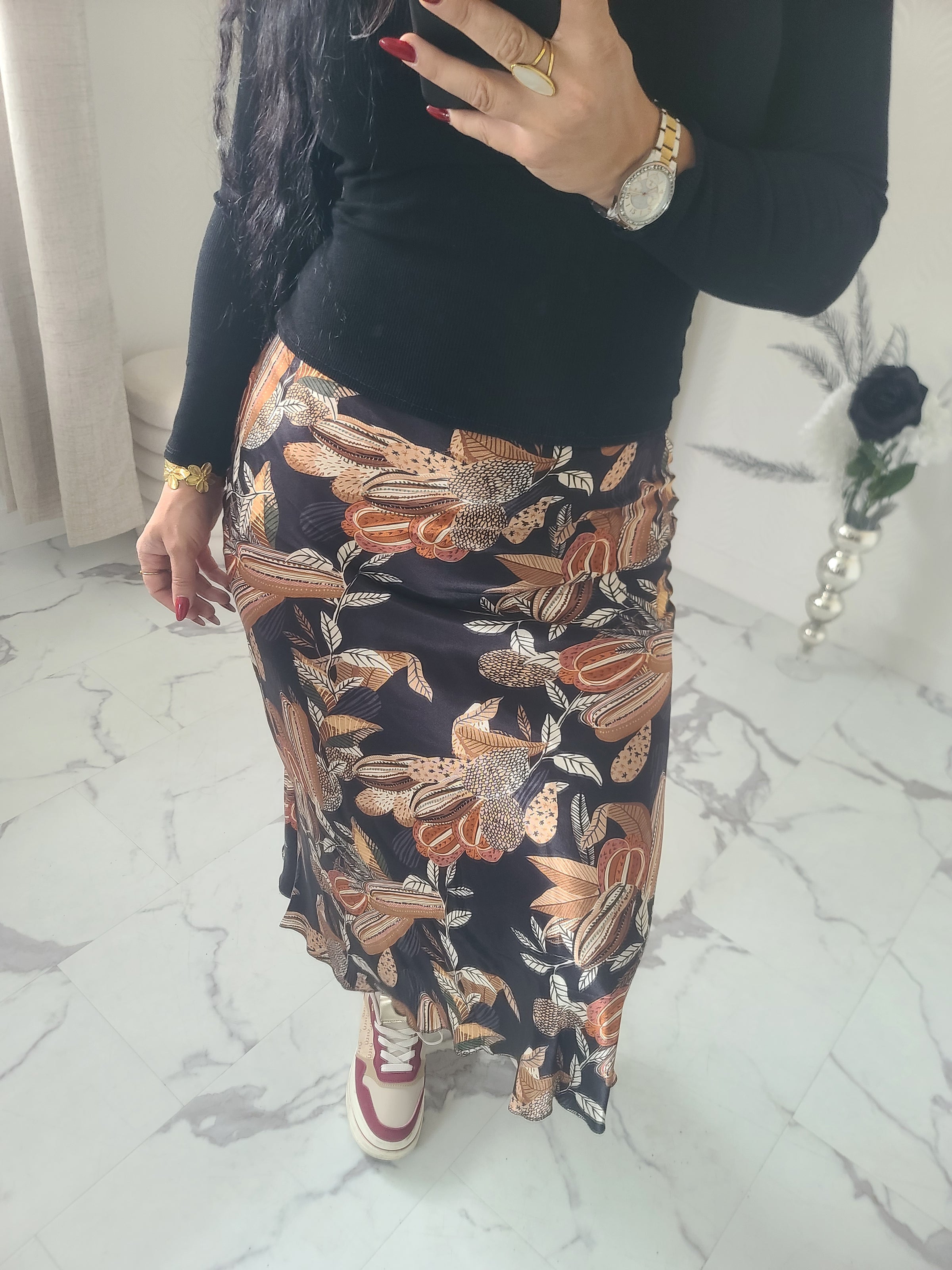 Jupe imprimée LINDA